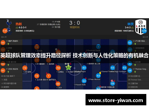 英超球队管理效率提升路径探析 技术创新与人性化策略的有机融合